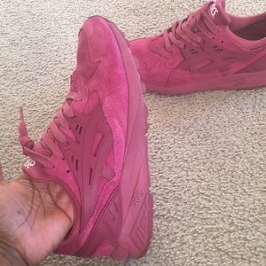 Hot pink ASICS